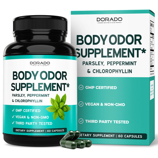 DORADO NUTRITION frontal del envase mostrando beneficios principales