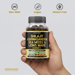 DORADO NUTRITION etiqueta nutricional legible con lista de extractos