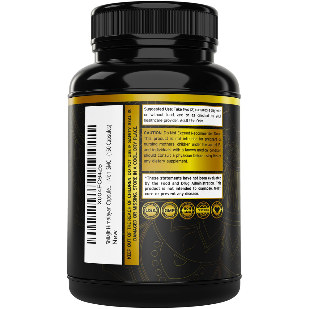DORADO NUTRITION etiqueta con ingredientes y certificaciones para seguridad