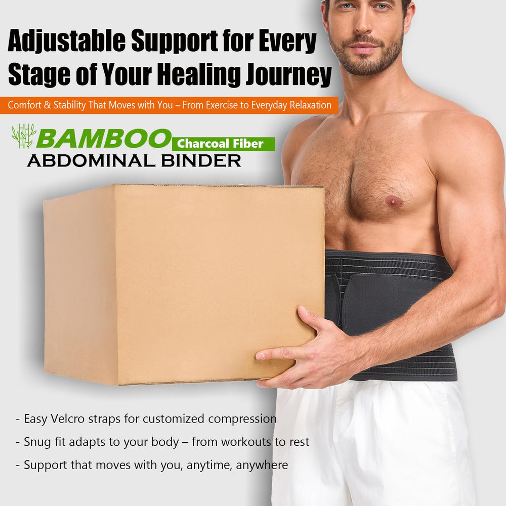 DOREIPA mujer usando la faja en casa con movilidad cómoda