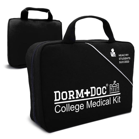 DormDoc estuche frontal negro, transporte fácil y seguro