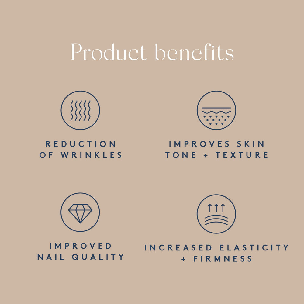 DOSE & CO Pure Collagen Peptides para piel saludable y bienestar general