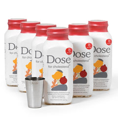 DOSE imagen frontal del pack de seis botellas mostrando presentación y beneficio práctico