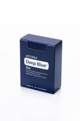 doTERRA comparación de tamaño de muestra Deep Blue Rub mostrando portabilidad