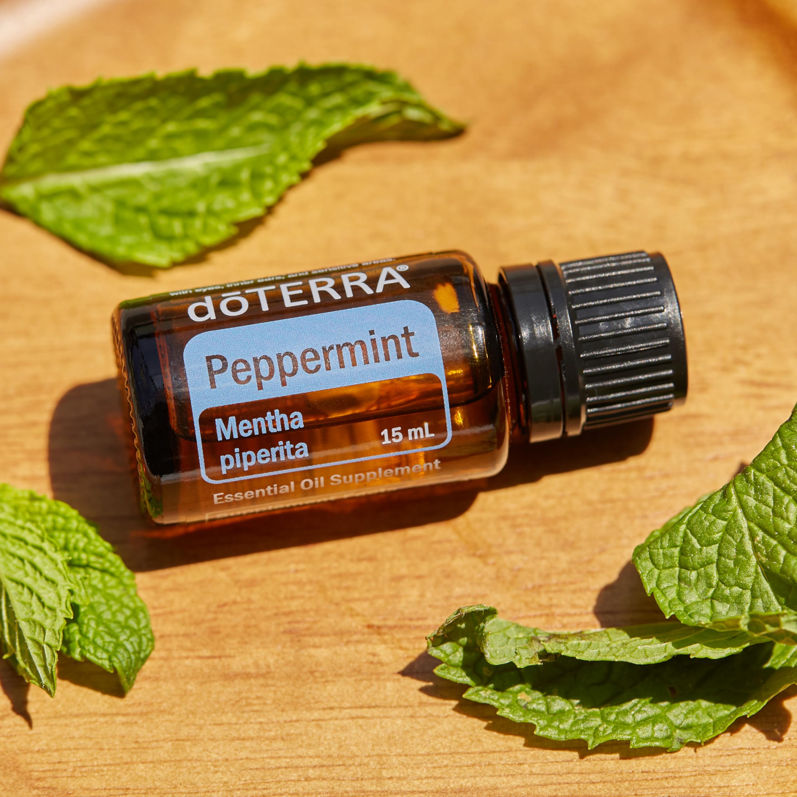 doTERRA Peppermint difusor en sala aportando aroma revitalizante