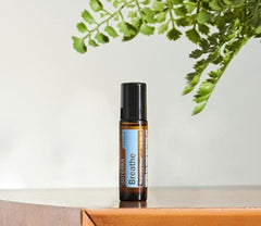 dōTERRA Breathe Touch textura del aceite diluido que se absorbe suavemente