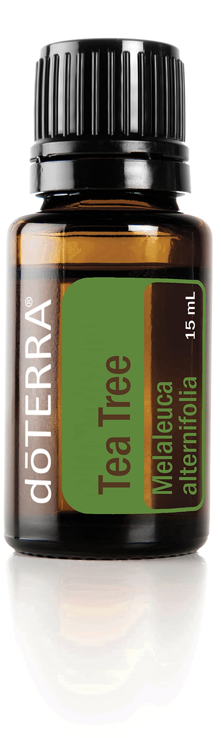 doTERRA Melaleuca botella frontal muestra presentación y uso seguro