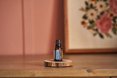 doTERRA Breathe en exterior sobre pañuelo para uso en viajes