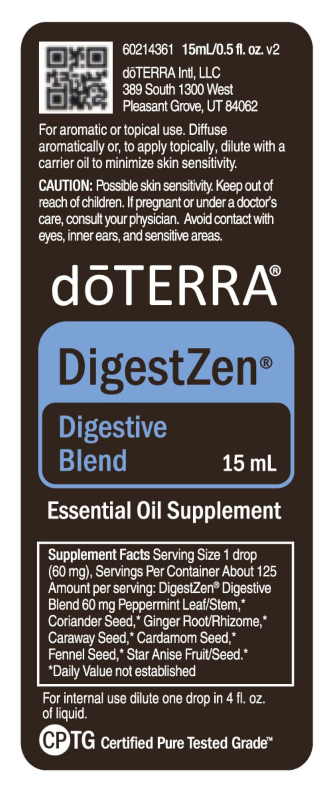 doTERRA DigestZen en cocina tras comida para ambiente de bienestar