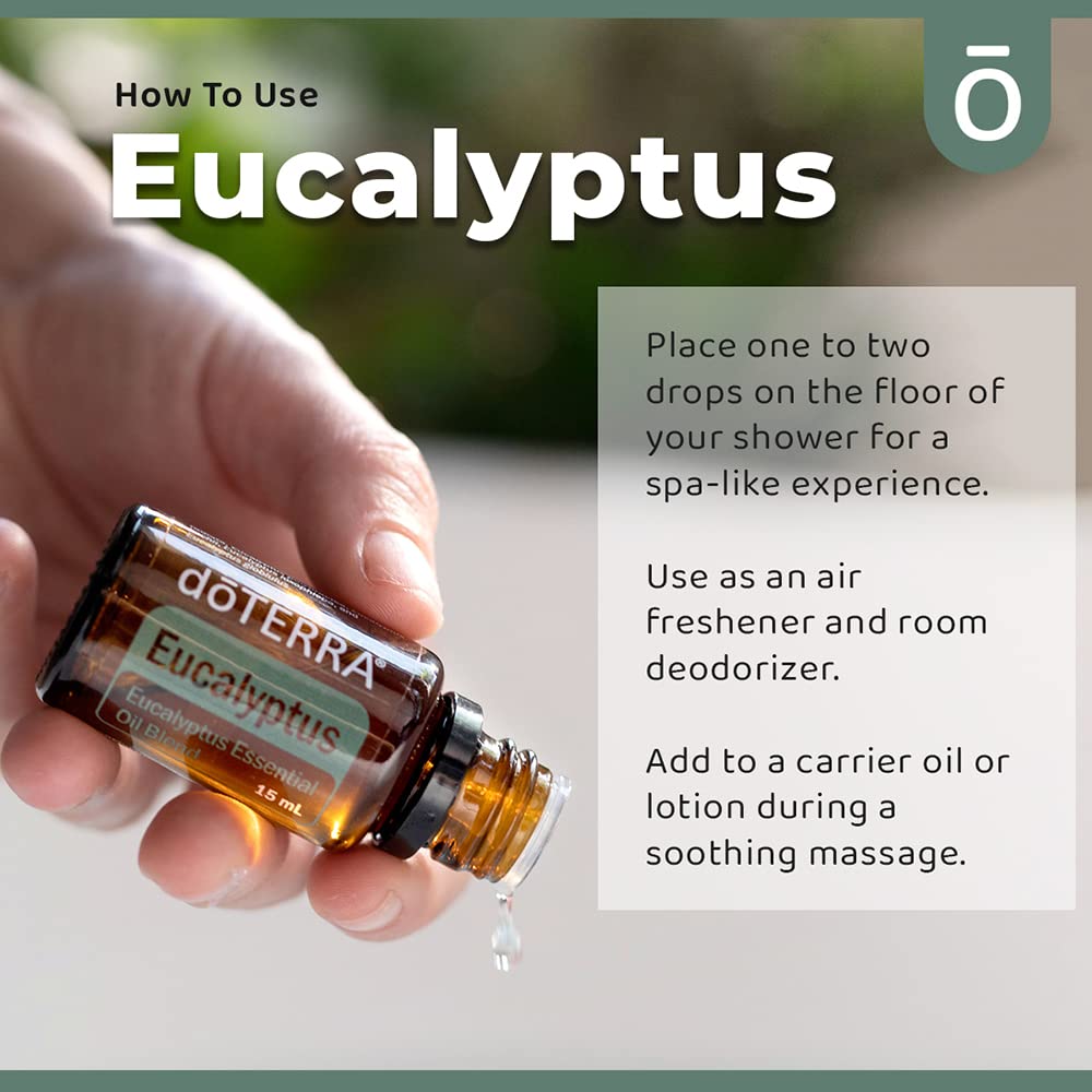 doTERRA botella en ambiente hogareño que transmite sensación revitalizante y calma