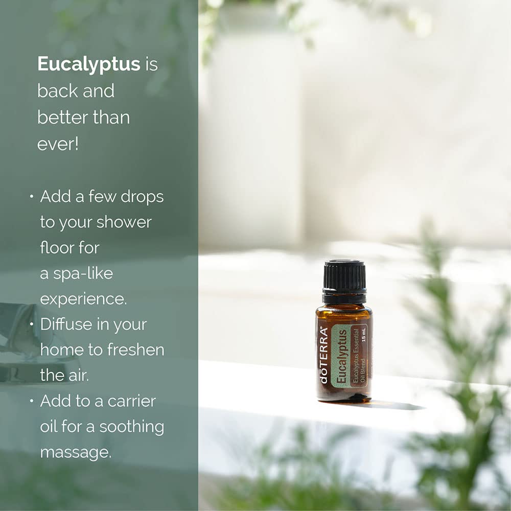 doTERRA hojas de eucalipto frescas para conectar origen botánico y aroma purificante