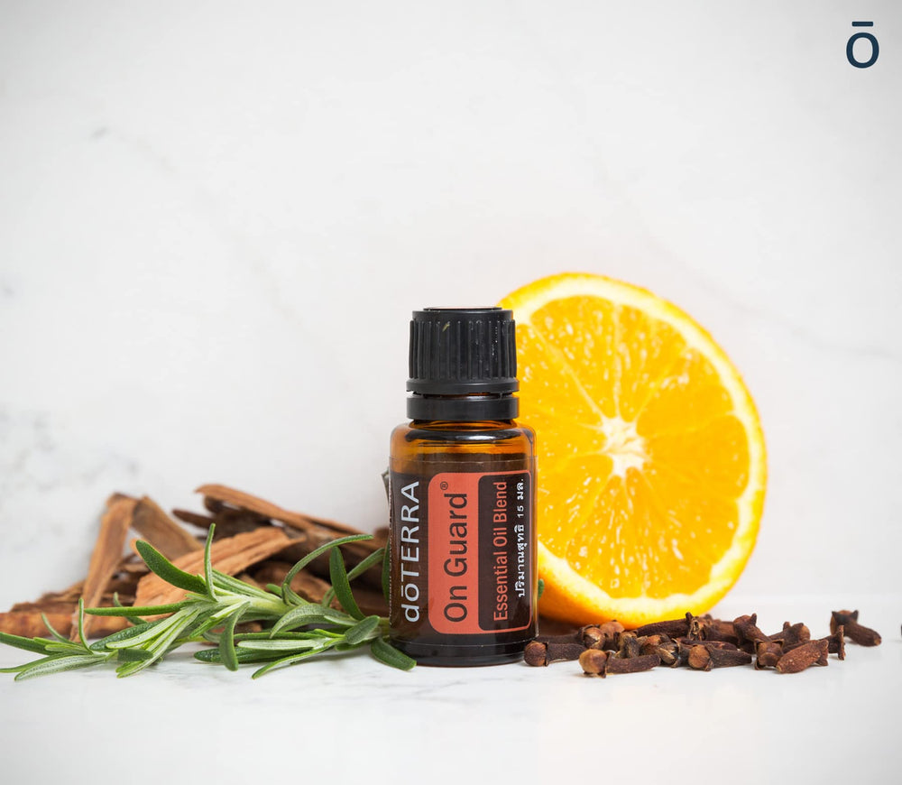 doTERRA On Guard detalle de gotero y control de dosificación