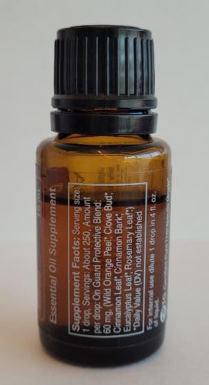 doTERRA On Guard comparado con moneda para mostrar escala práctico