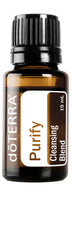 doTERRA Purify frente del frasco mostrando etiqueta y tamaño