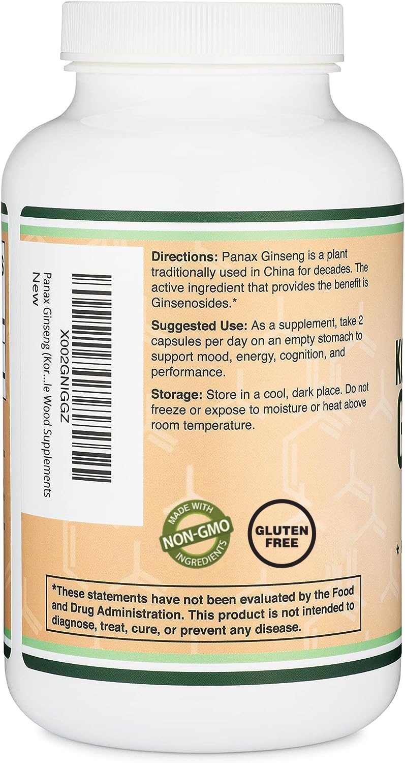 Double Wood frasco en escritorio para enfoque y energía durante el trabajo
