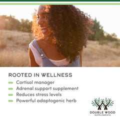Double Wood etiqueta nutricional y certificaciones visibles