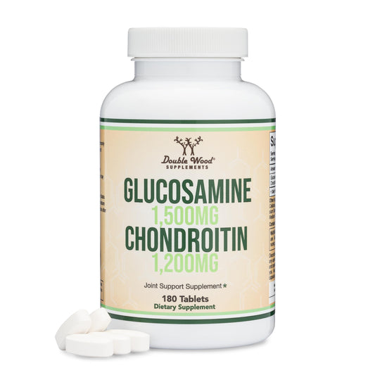 Double Wood Glucosamine Chondroitin Triple Strength bottle for joint support