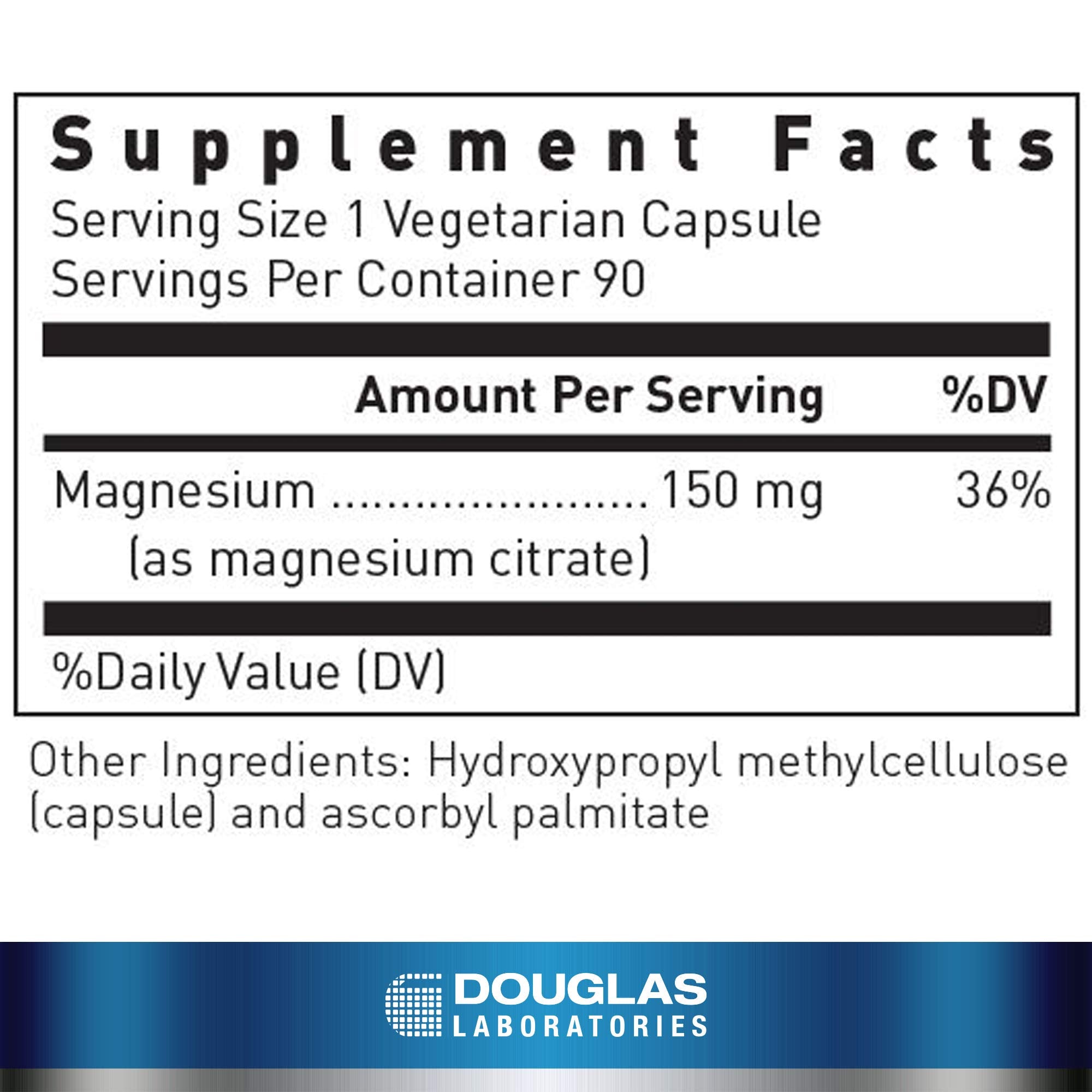 Detalle de cápsula vegetariana Douglas Laboratories resaltando absorción suave