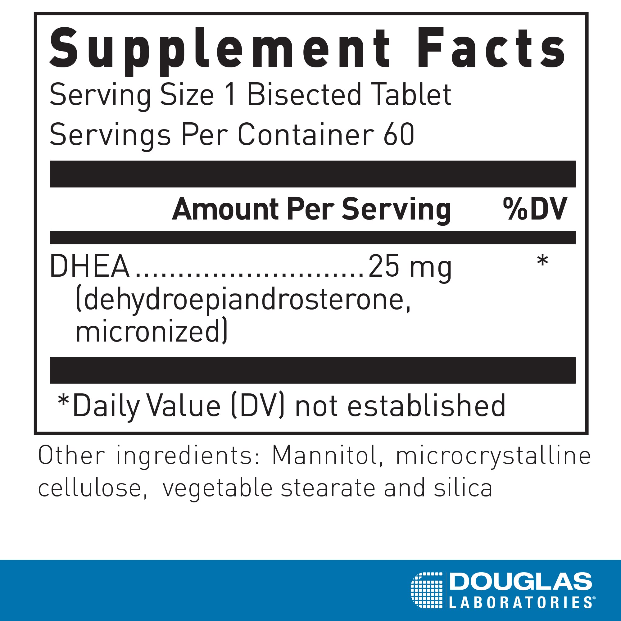 Douglas Laboratories tableta disoluble primer plano, fácil absorción