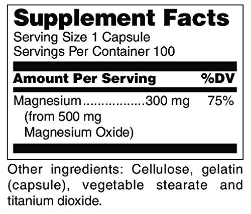 Douglas Laboratories Magnesium Oxide capsules ready for daily supplementation