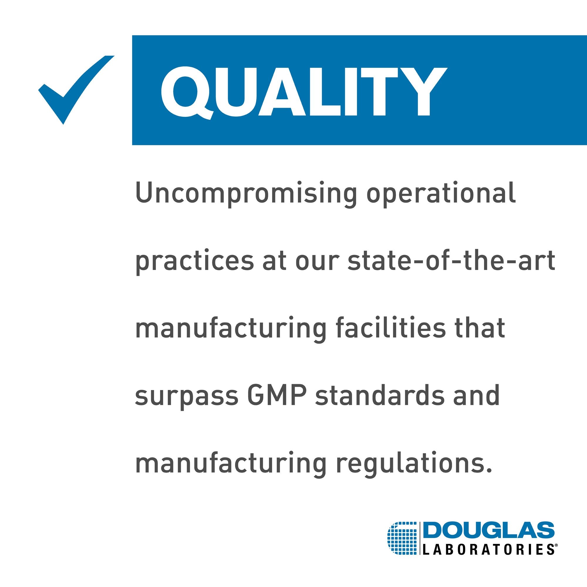 Douglas Laboratories manufacturing facility demonstrates GMP-compliant production