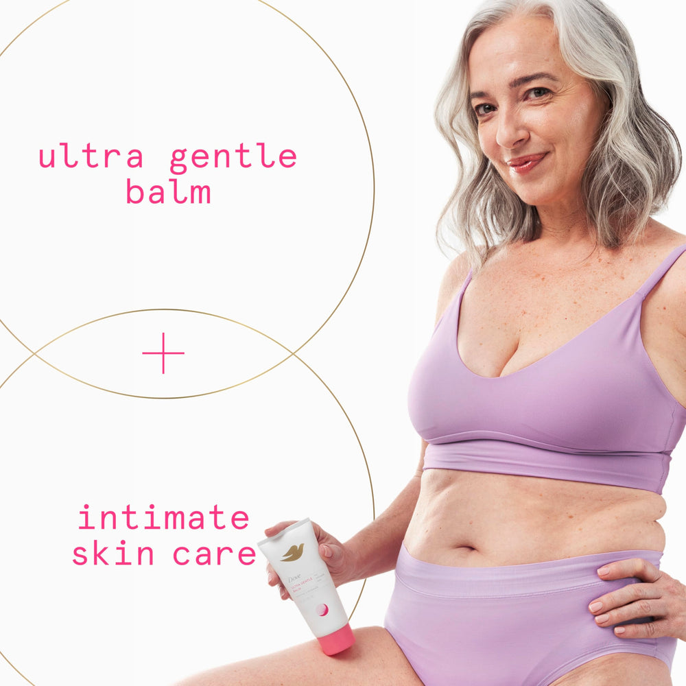 Dove aplicación en mano demostrando fácil extensión y confort