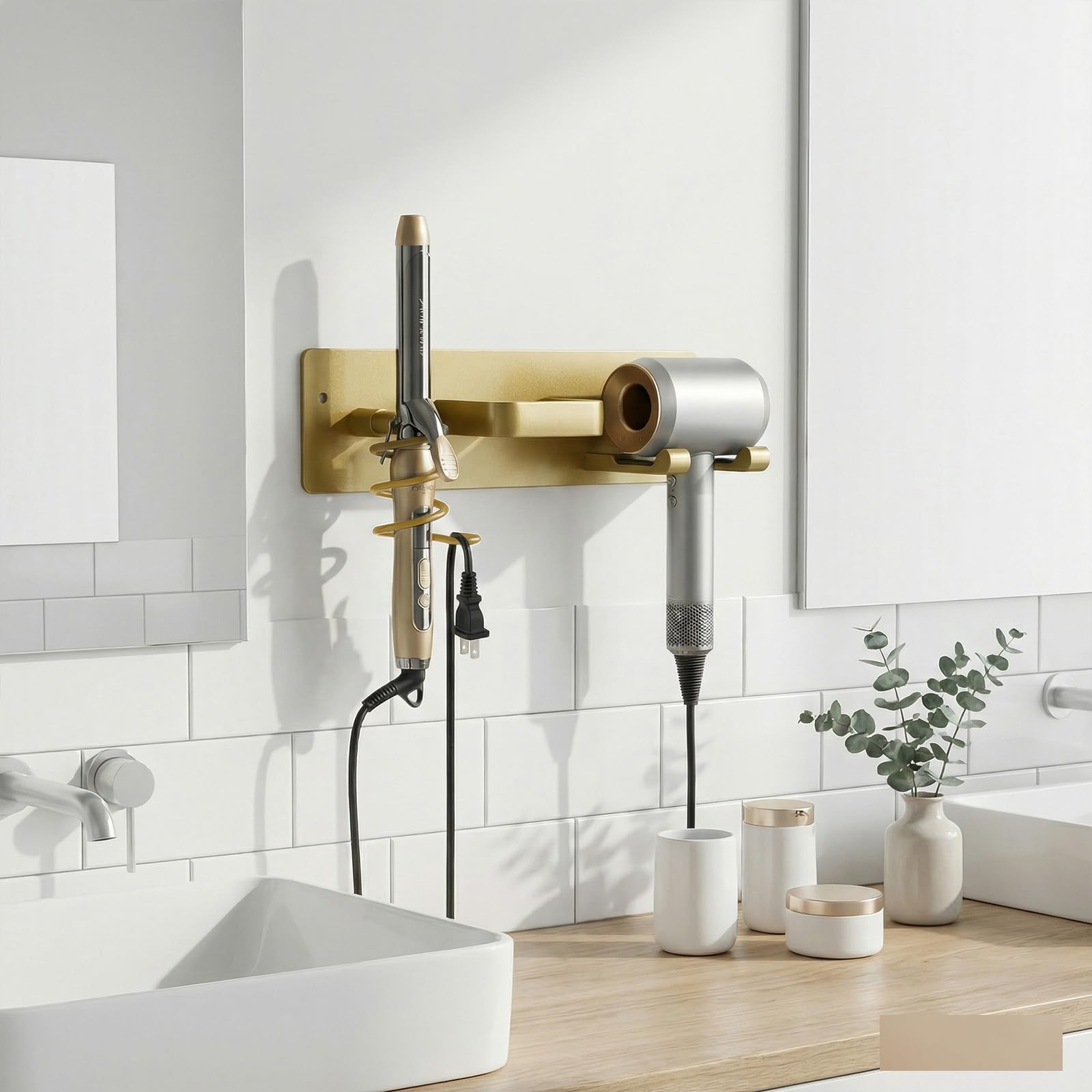 Dovyn ambientación baño tocador elegante que mantiene orden