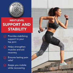 Dr. Arthritis detalle del neopreno que ofrece compresión cómoda