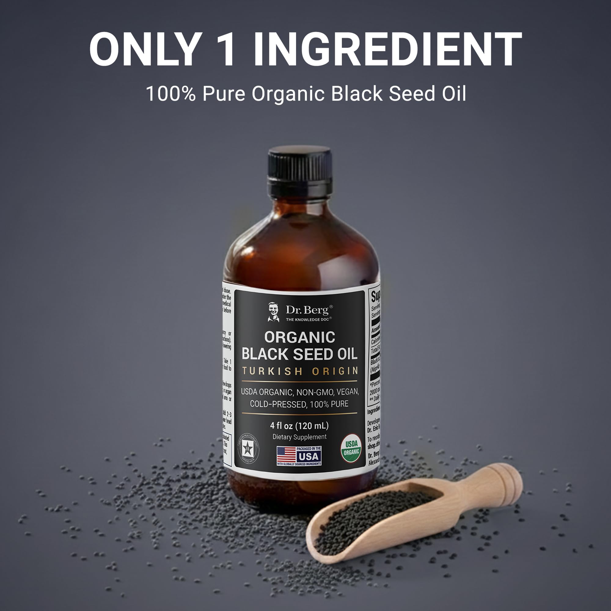 Dr. Berg gota de aceite mostrando textura suave y nutritiva
