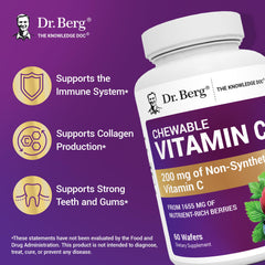 Dr. Berg berries orgánicos liofilizados como ingredientes naturales
