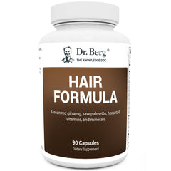 Dr. Berg frasco frontal mostrando 90 cápsulas y sello de confianza