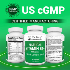 Dr. Berg cápsula en mano que indica tamaño real y conveniencia de uso