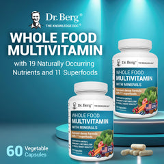Dr. Berg Nutritionals textura de mezcla de frutas y vegetales para sensación natural