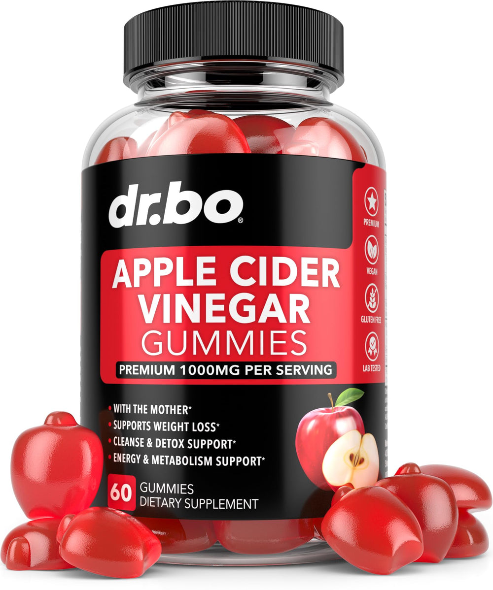 DR. BO empaque frontal mostrando gominolas y beneficios visibles