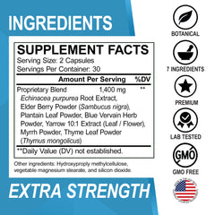 DR. BO etiqueta con ingredientes activos y guías de uso claras