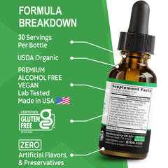DR. BO ingredientes secos organizados destacando la mezcla herbal completa