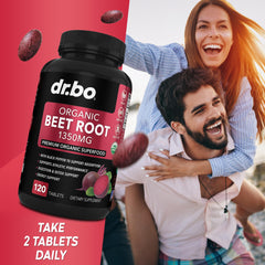 DR. BO tabletas dispersas mostrando aspecto y consistencia del producto