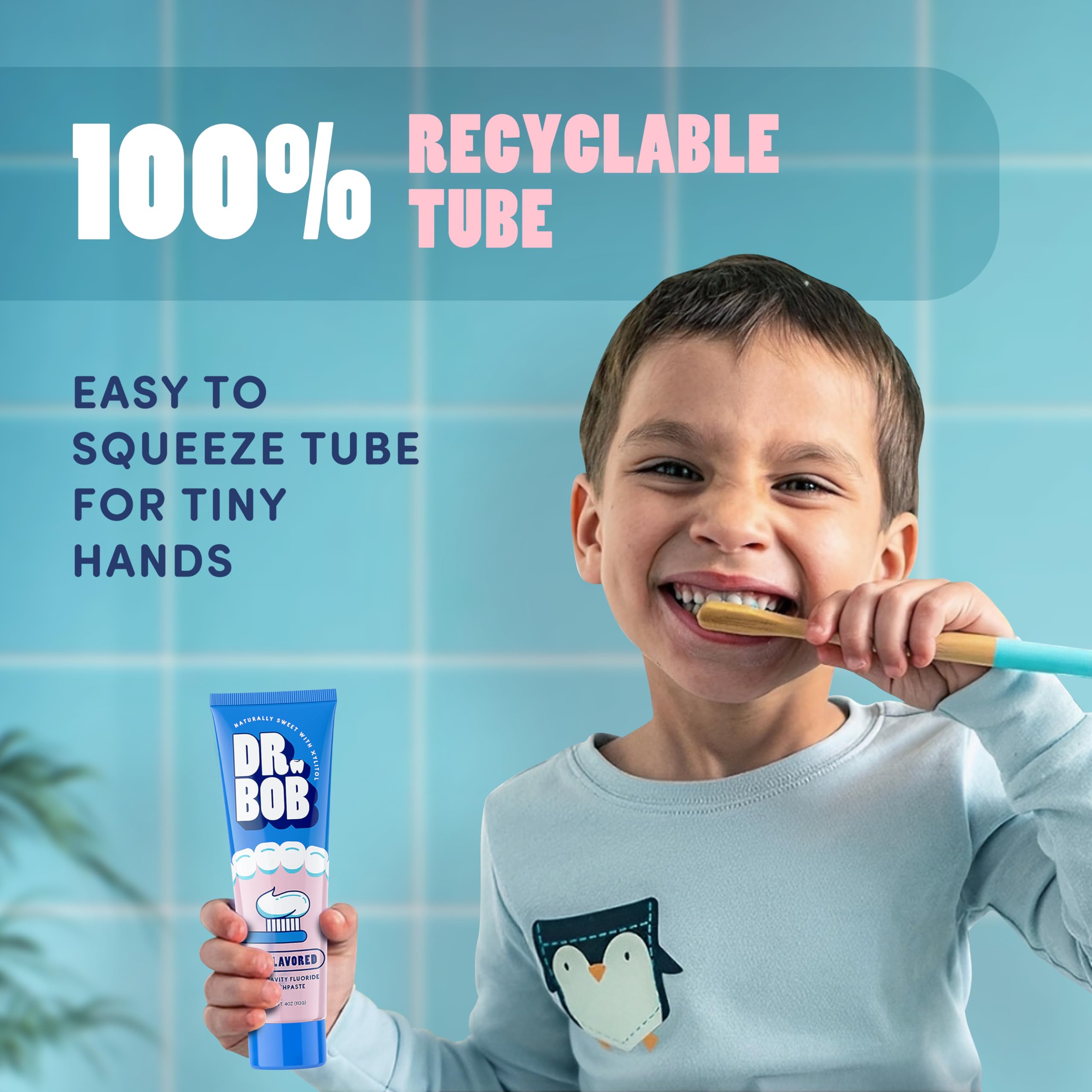 Dr. Bob envase sin SLS ni colorantes ideal para pieles sensibles