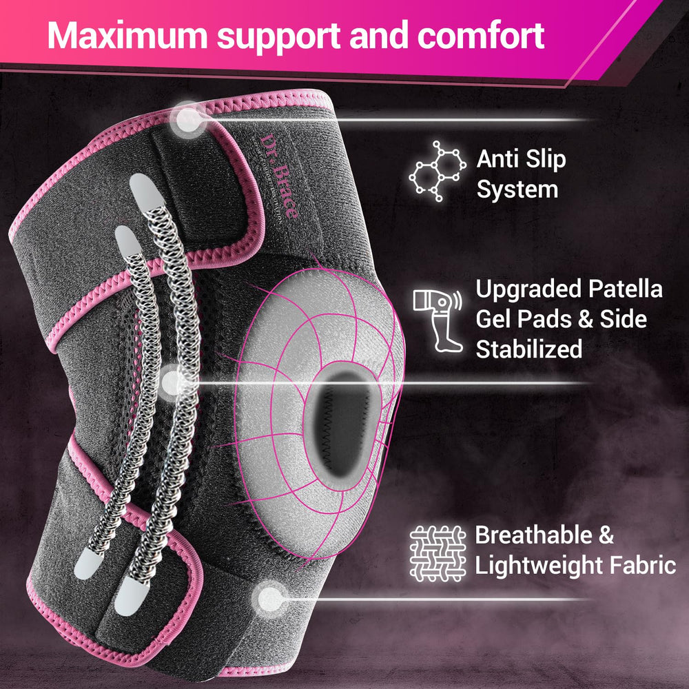 DR. BRACE estabilizador lateral y cierre ajustable que proporciona soporte lateral confiable