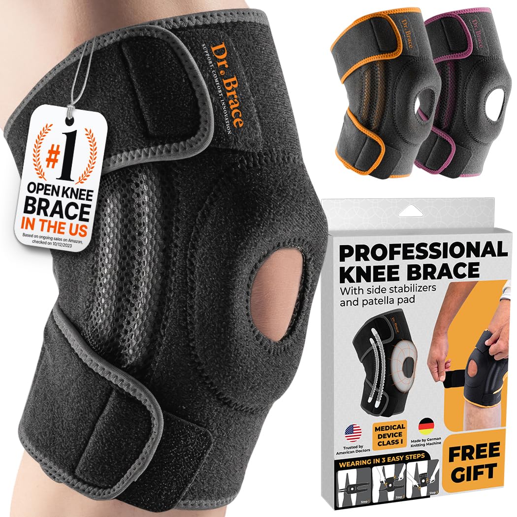 DR. BRACE vista frontal del empaque mostrando soporte y diseño