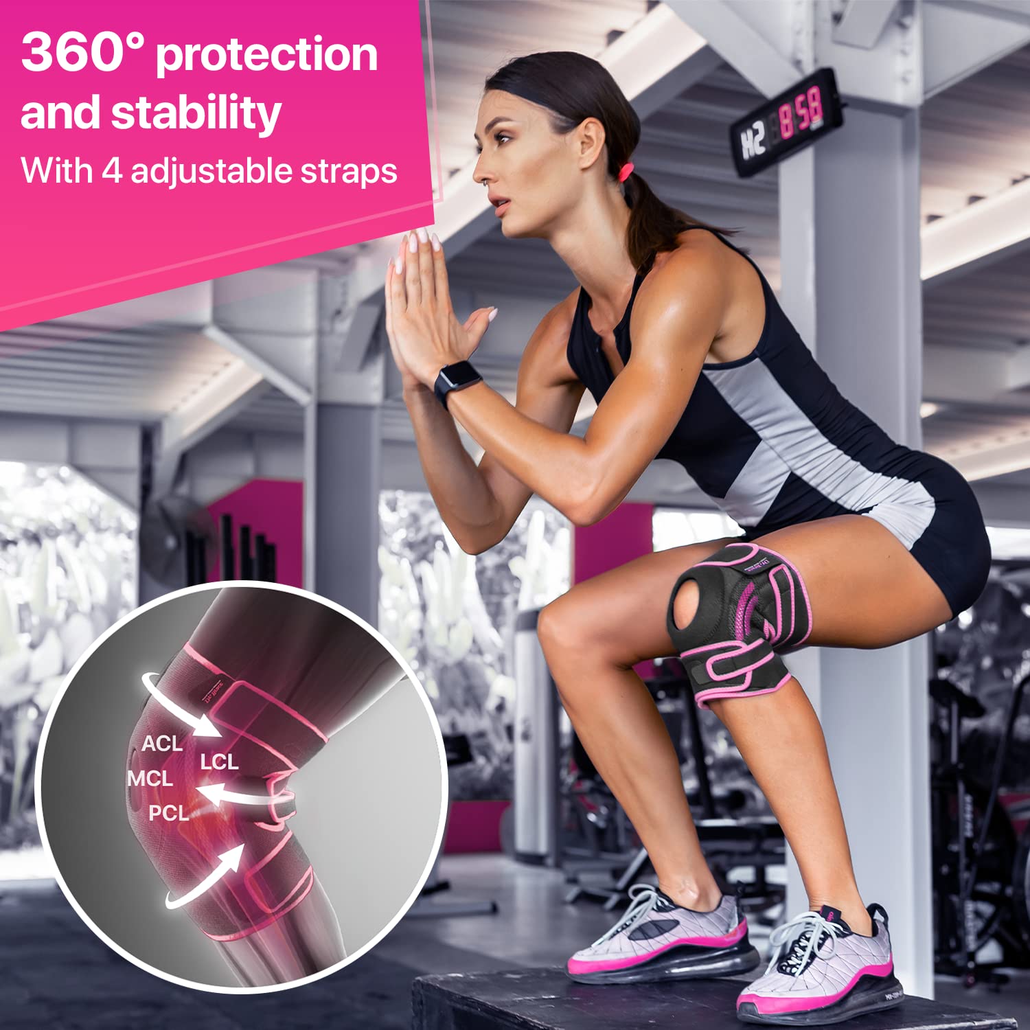 DR. BRACE textura del tejido transpirable que reduce sudor