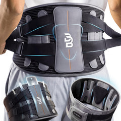 DR. BRACE empaque frontal mostrando la faja y beneficios claros