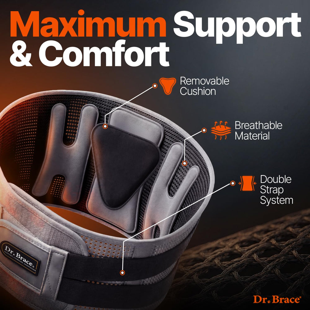 DR. BRACE textura transpirable que aporta confort y ventilación