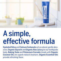 Dr. Bronner's etiqueta con sellos orgánico y comercio justo que inspira confianza