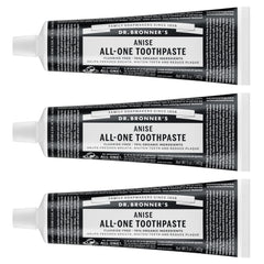 Dr. Bronner's frente del envase Anís mostrando diseño y beneficio natural