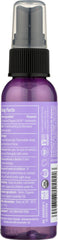 Dr. Bronner's etiqueta con certificaciones orgánicas y veganas visible