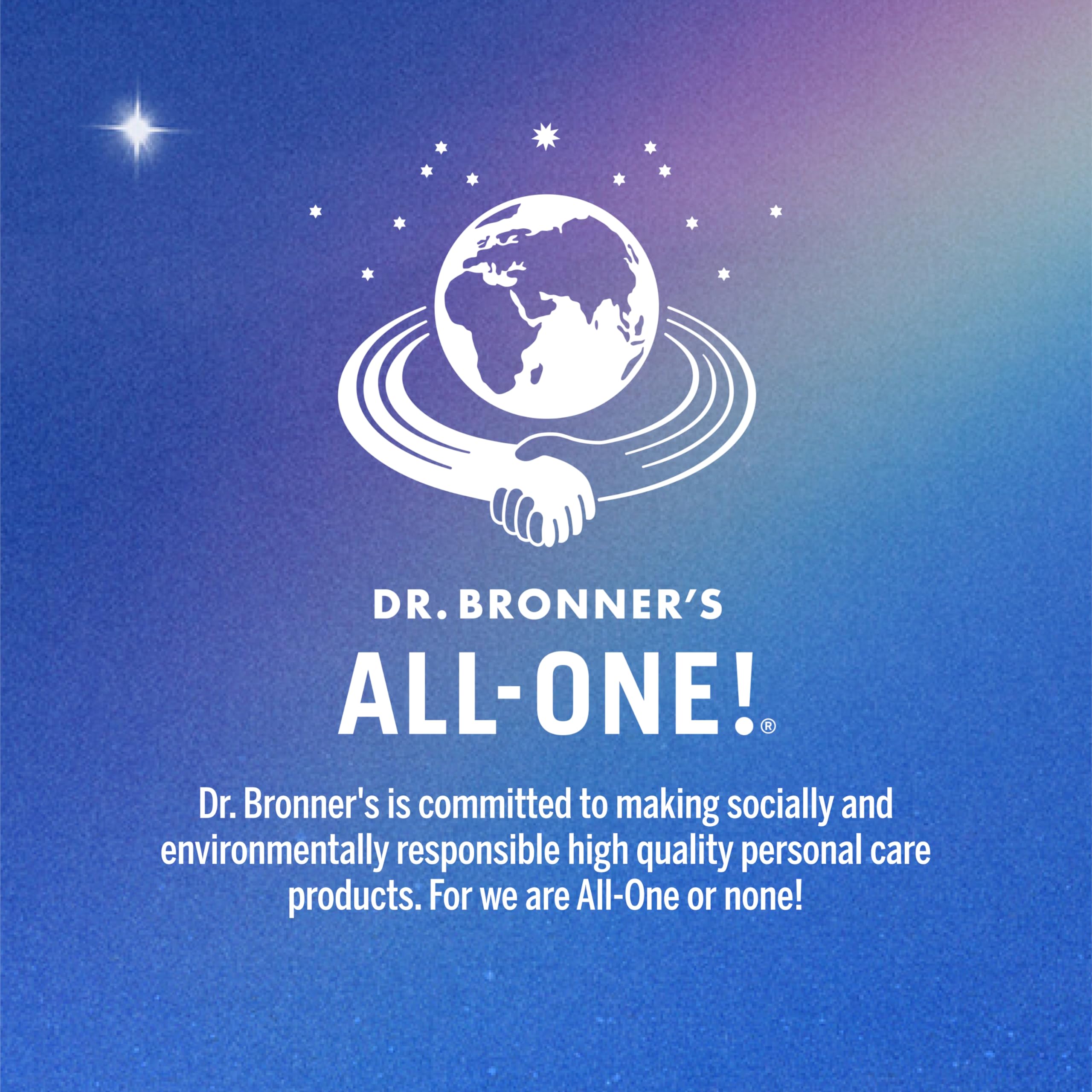 Dr. Bronner's pack de 3 en mostrador para compra responsable y ahorro