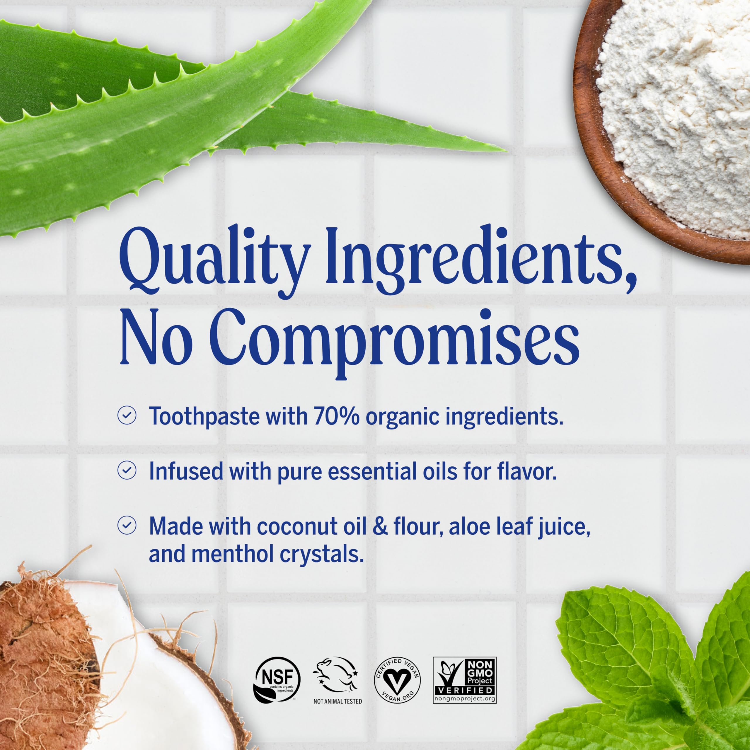 Dr. Bronner's tubo canela con la tapa abierta mostrando facilidad de uso portátil