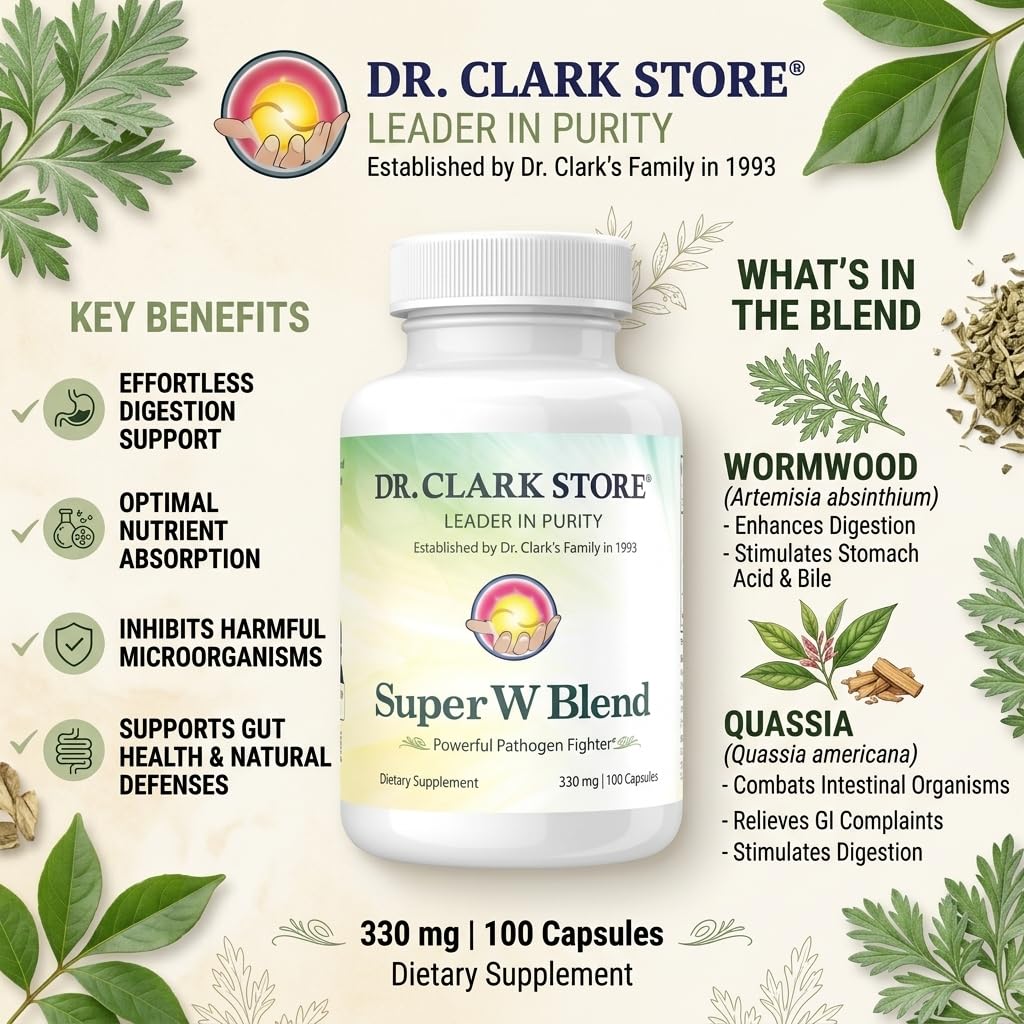 Dr Clark Store frasco abierto con cápsulas para ver contenido y facilidad de uso