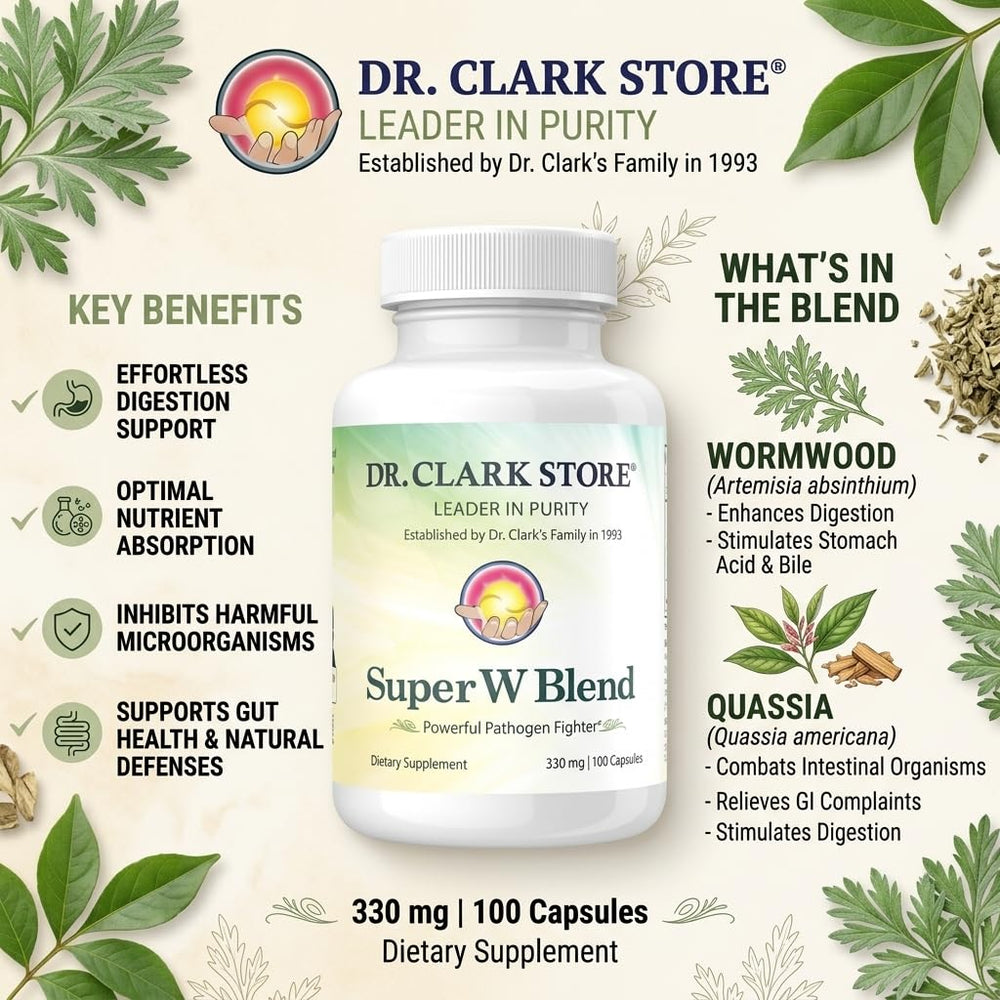 Dr Clark Store frasco abierto con cápsulas para ver contenido y facilidad de uso